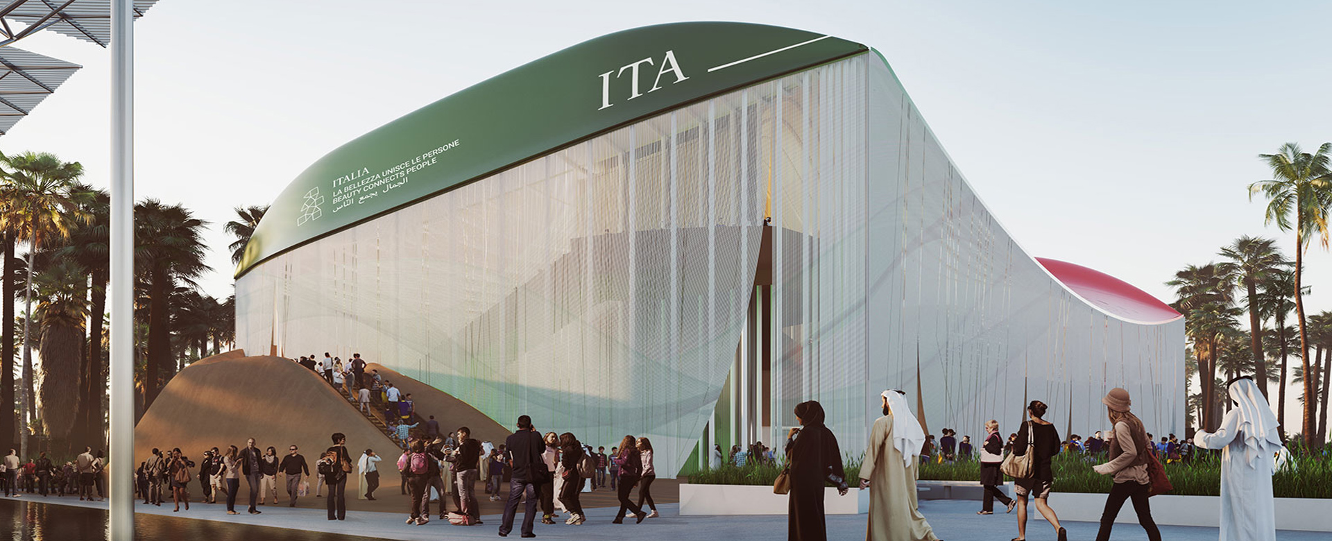 The European Capitals of Culture at the Italian Pavilion of Expo 2020 Dubai